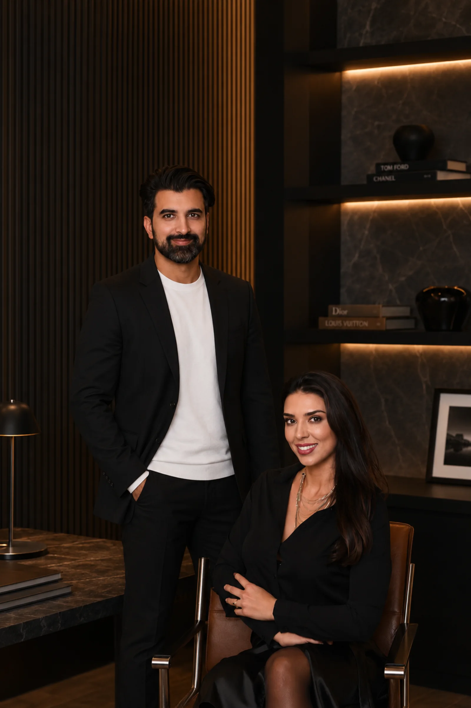 Ali (CEO) e Kaoana (Managing Director Brasil) — fundadores da ZENKAI Health Brasil